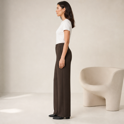 Varonne – Pantalone Relaxed in Crepe lifestyle
