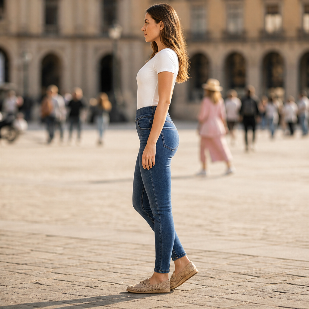 Velmora – Jeggings Skinny a Vita Alta lifestyle