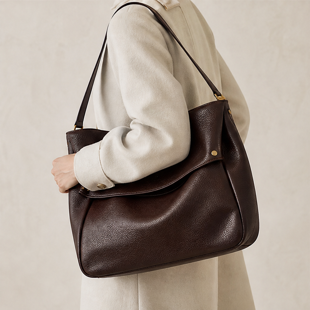 Velmora – Borsa Hobo in Pelle con Patta lifestyle
