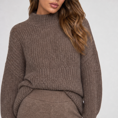 Morelio – Maglione e Pantaloni in Maglia, Completo lifestyle