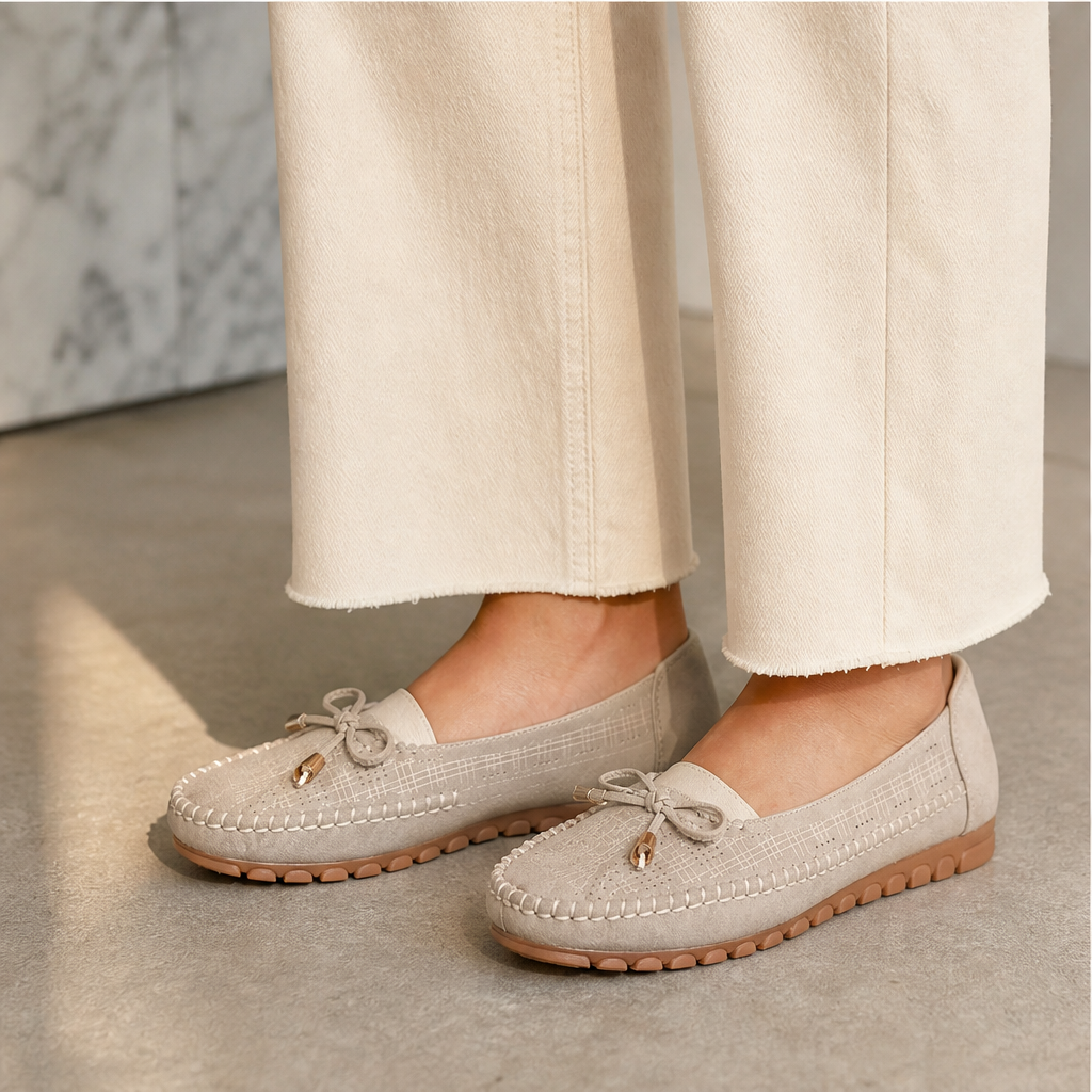 Calvetta – Jeans Dritti a Vita Alta Crop lifestyle