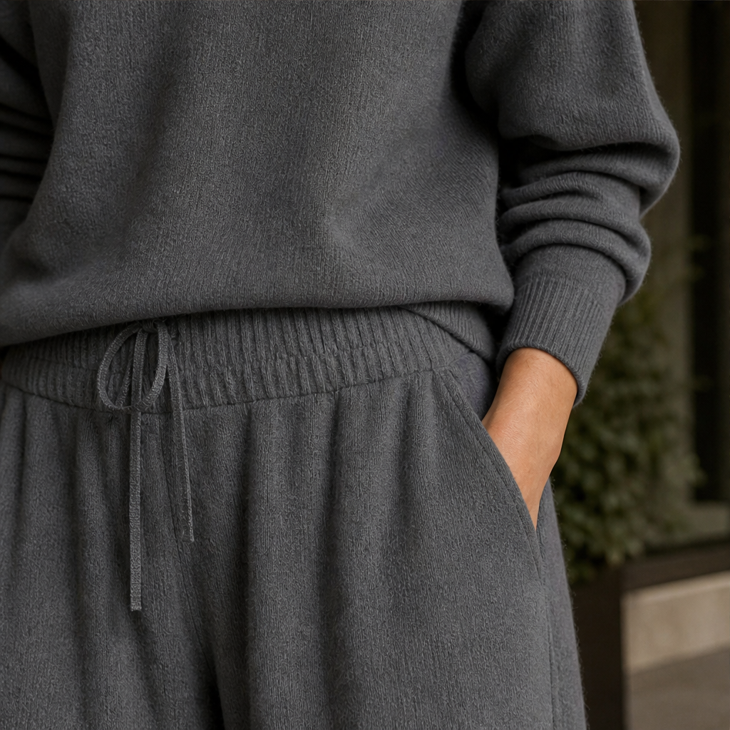 Novelora – Set Due Pezzi Dolcevita e Pantaloni Ampi lifestyle
