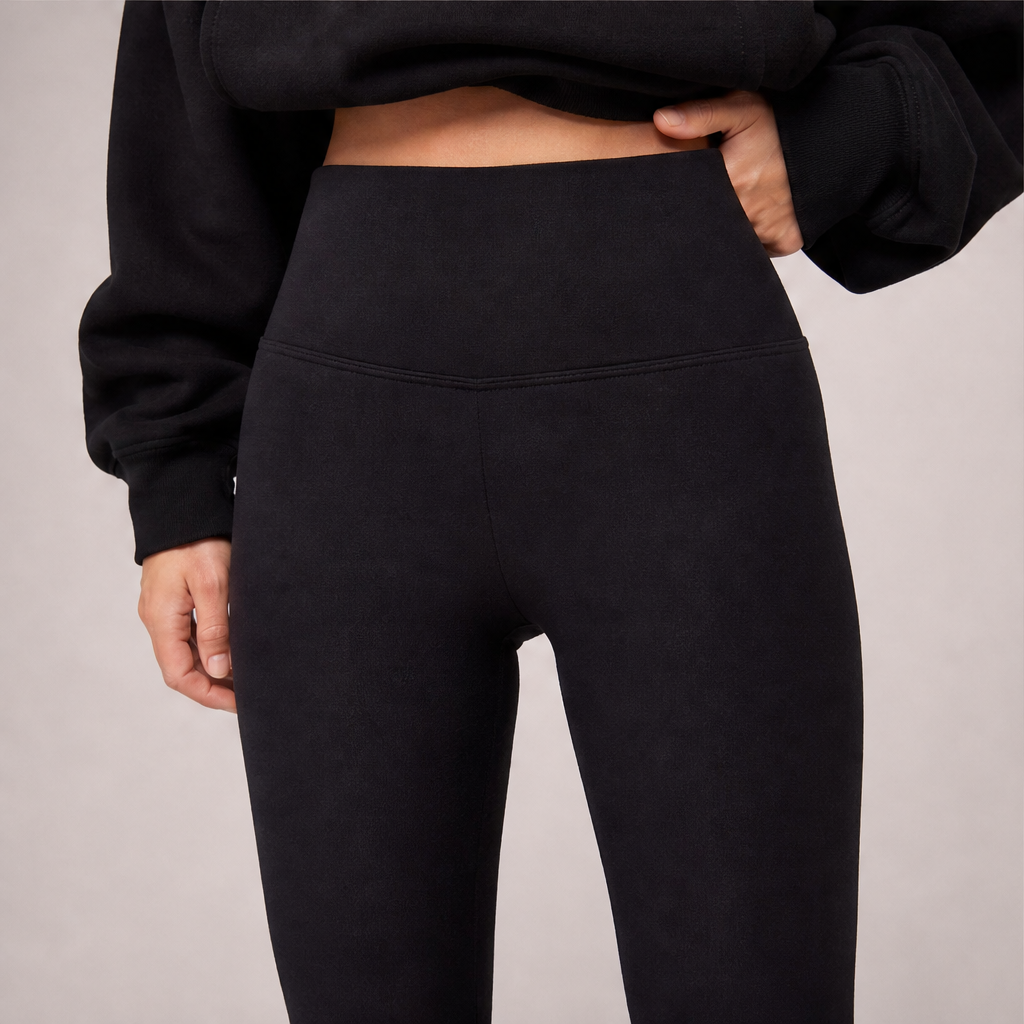 Voltara – Leggings Vita Alta Foderati in Pile lifestyle