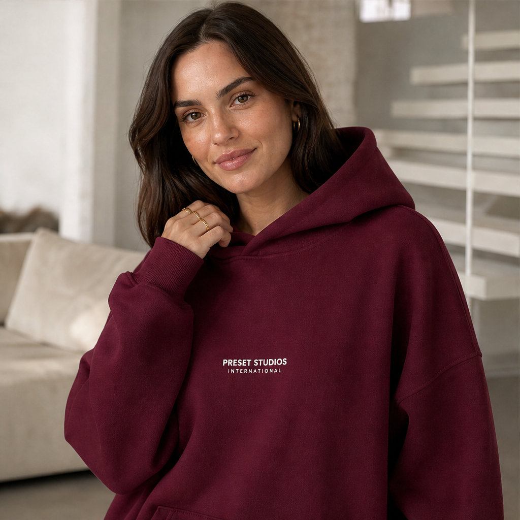 Vorelio – Felpa Oversize con Cappuccio lifestyle