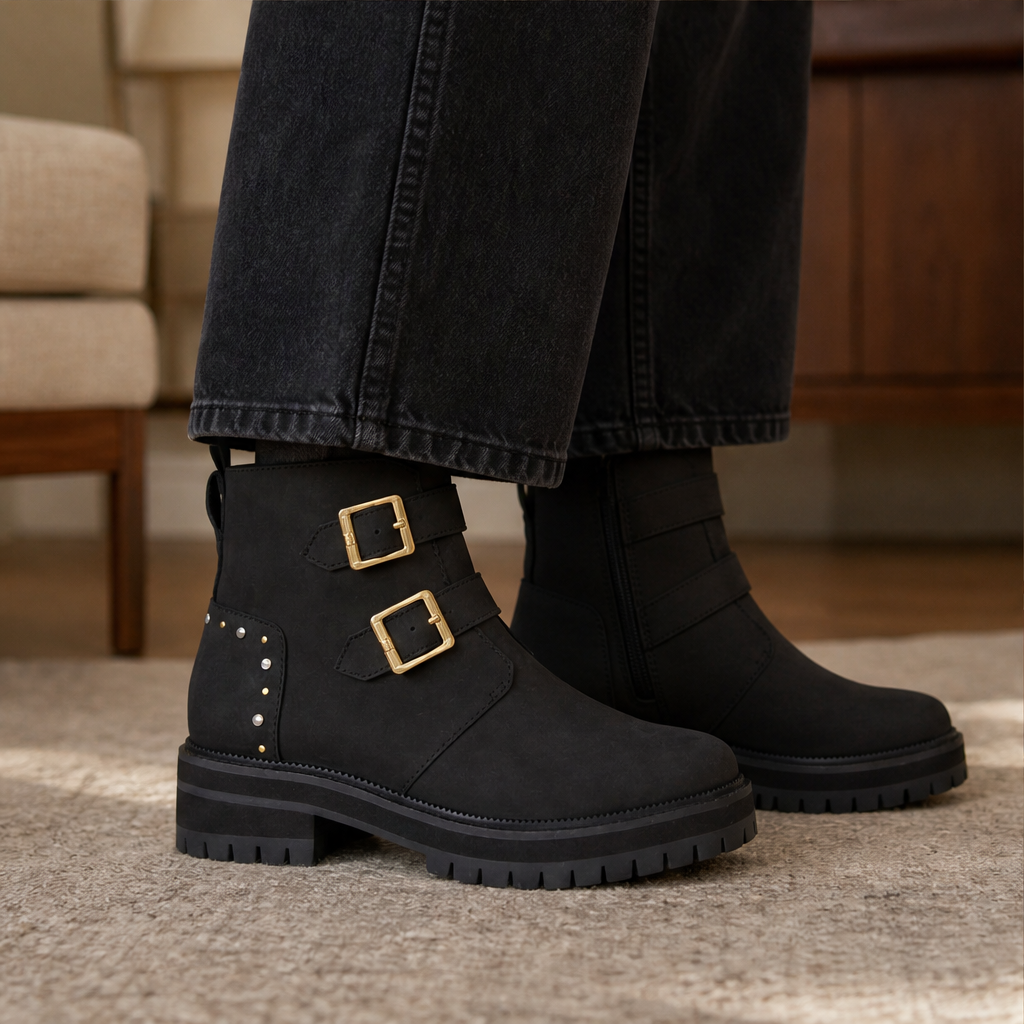 Novella – Stivaletto in Nubuck con Borchie lifestyle