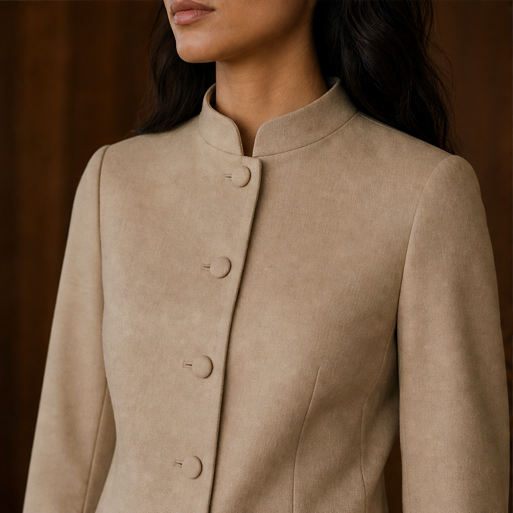 Valcera – Giacca Nehru in Lana Sartoriale lifestyle