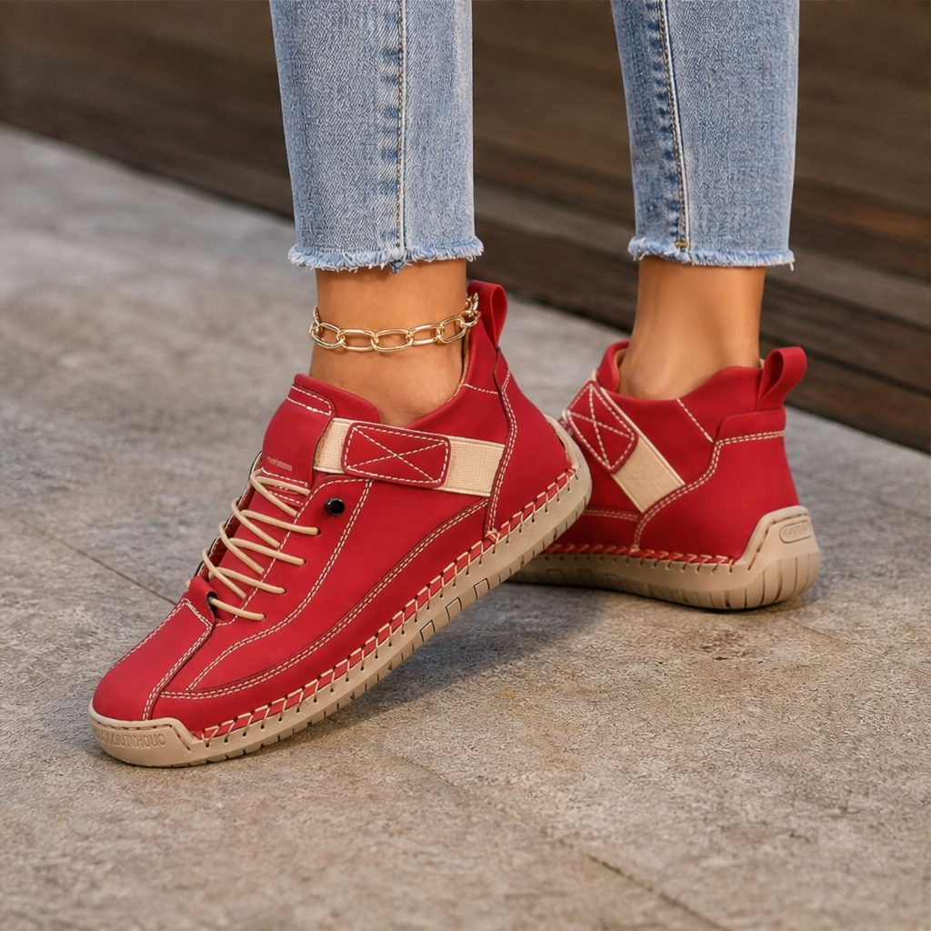 Geraldine – Sneakers Ortopediche in Pelle lifestyle