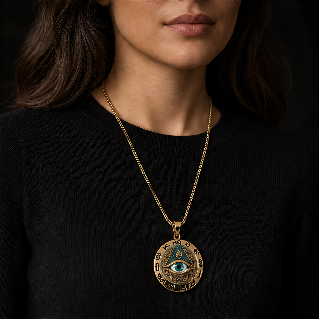 Velmyra – Collana Ciondolo Occhio Onniveggente Vintage lifestyle