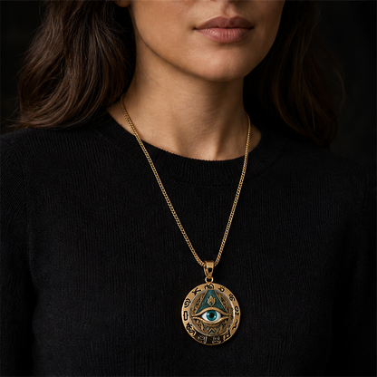 Velmyra – Collana Ciondolo Occhio Onniveggente Vintage lifestyle
