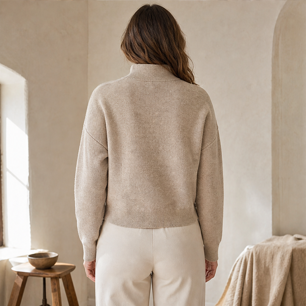 Varonne – Maglione Mezza Zip Comfort lifestyle