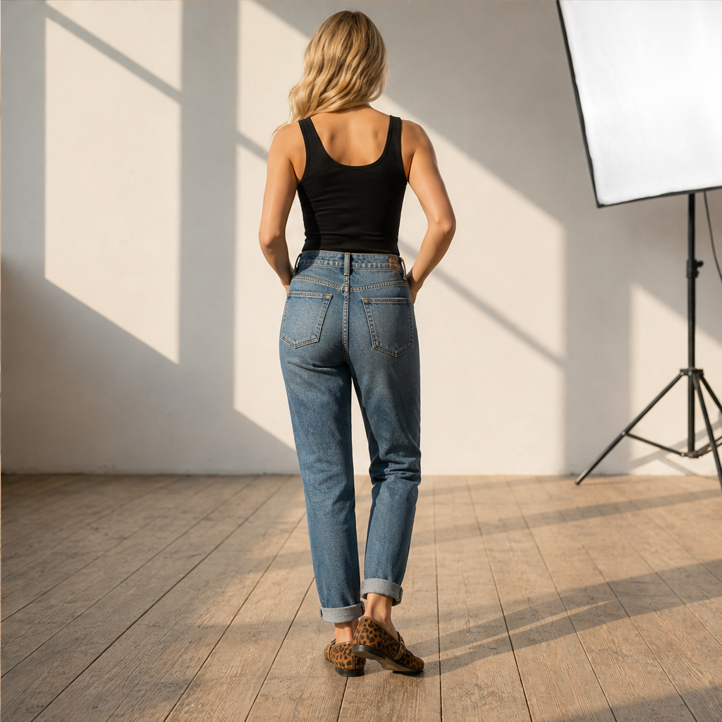 Morvena – Ballerine Mary Jane in Ecopelle Scamosciata lifestyle