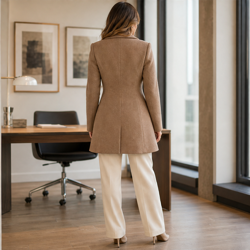Veluria – Cappotto Slim Fit in Misto Lana lifestyle