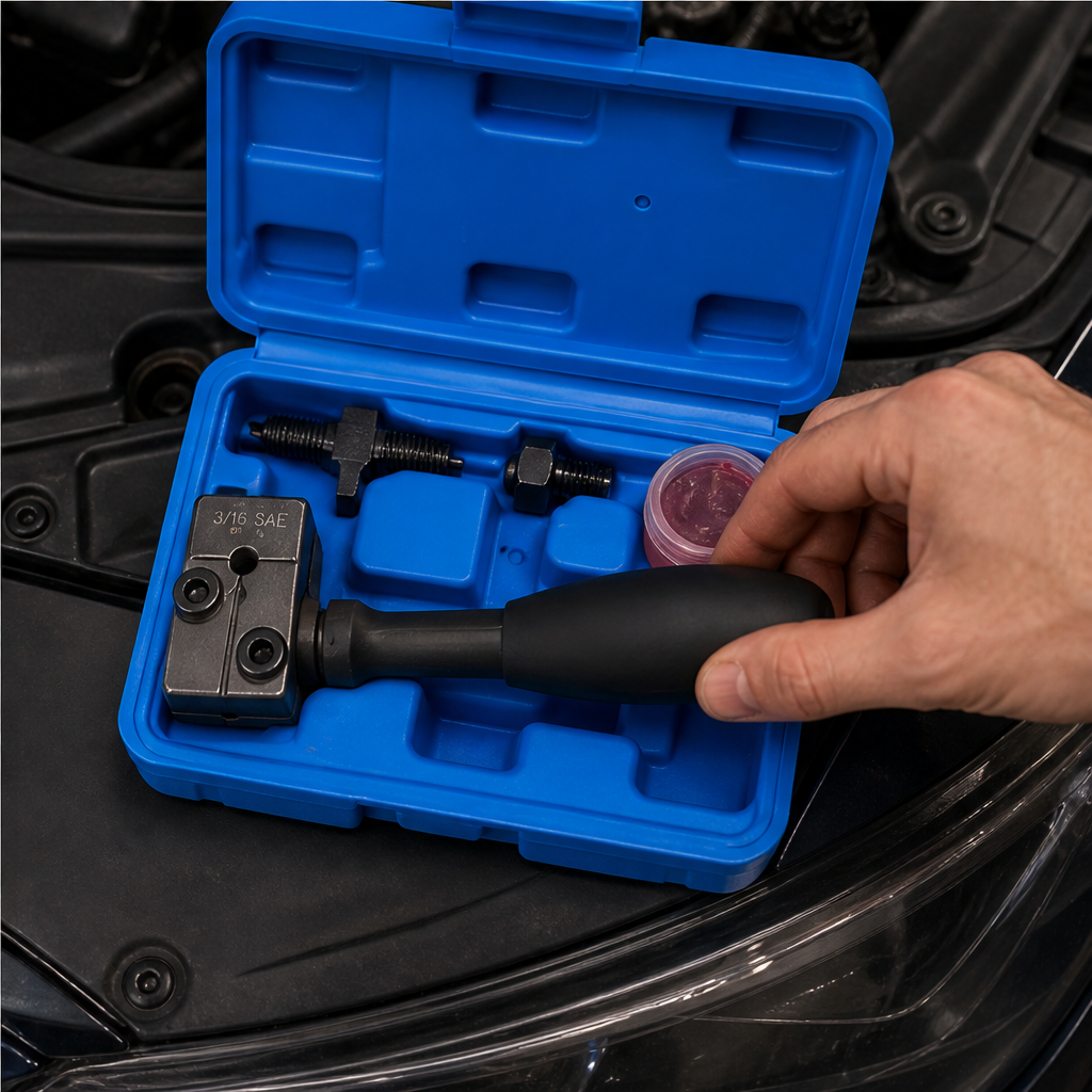 Frenatek – Kit Flangiatubi Professionale per Tubi Freni lifestyle