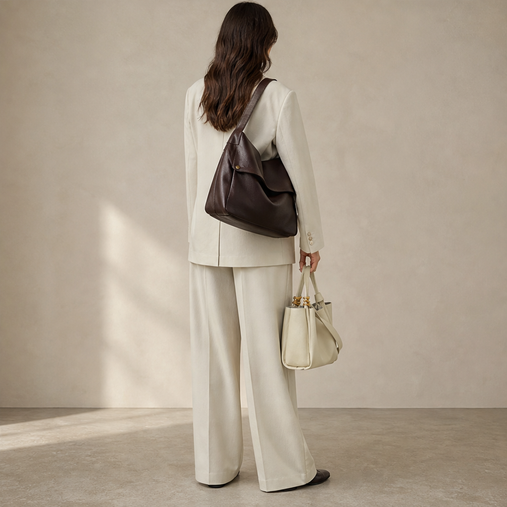 Marvona – Borsa a Spalla in Pelle con Patta lifestyle