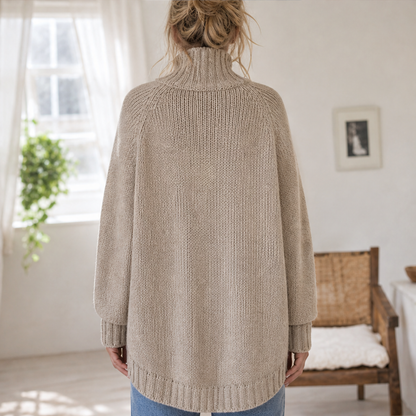 Vindalma – Maglione Dolcevita a Maniche Pipistrello lifestyle