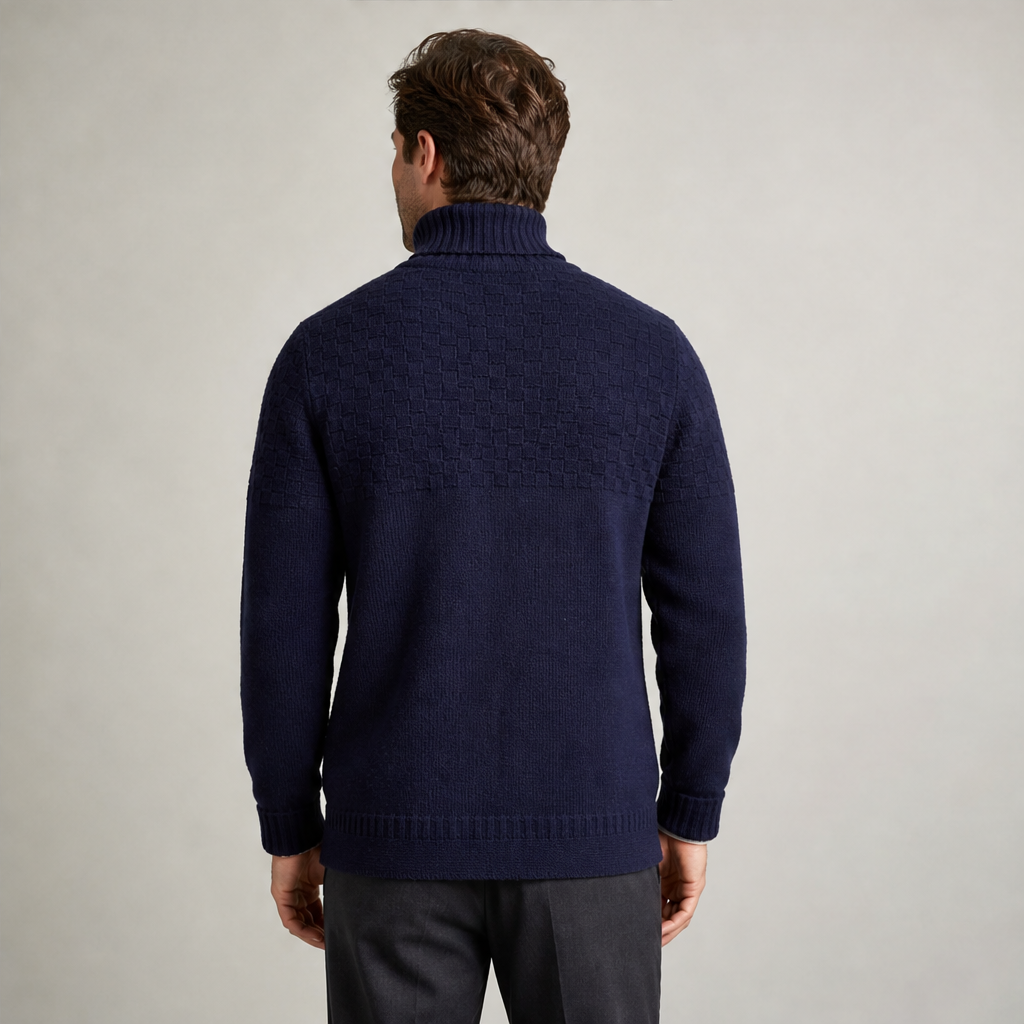 Northavel – Maglione Dolcevita in Lambswool lifestyle
