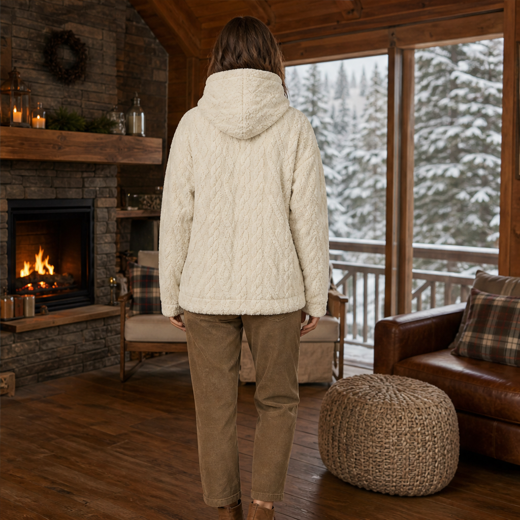 Vareluna – Pantaloni a Vita Alta Doppiopetto lifestyle