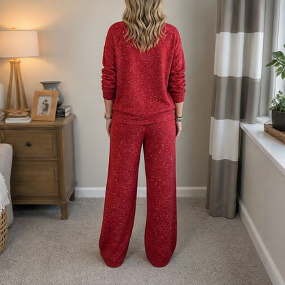 Luminetta – Completo Pullover e Pantaloni Glitterati lifestyle
