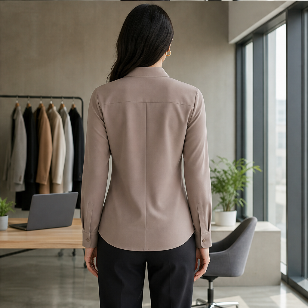 Novirra – Camicia Slim Fit Antipiega lifestyle