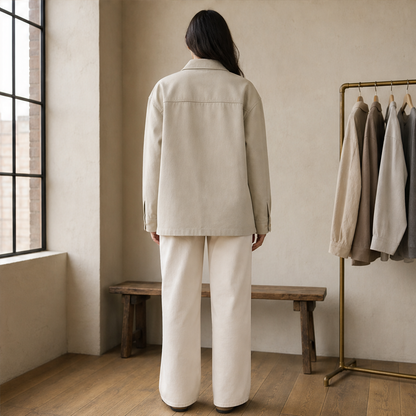 Cordavo – Overcamicia Strutturata in Twill lifestyle