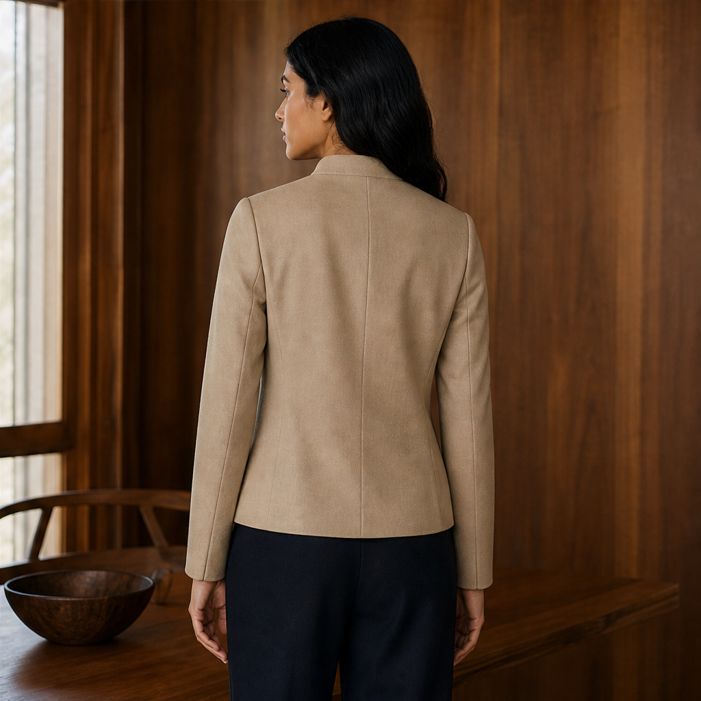 Valcera – Giacca Nehru in Lana Sartoriale lifestyle
