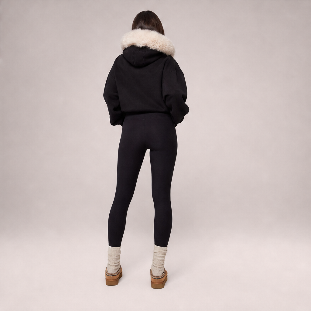 Voltara – Leggings Vita Alta Foderati in Pile lifestyle