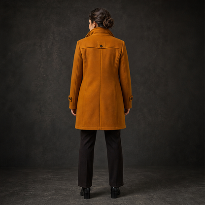 Varonio – Cappotto in Lana con Bottoni lifestyle