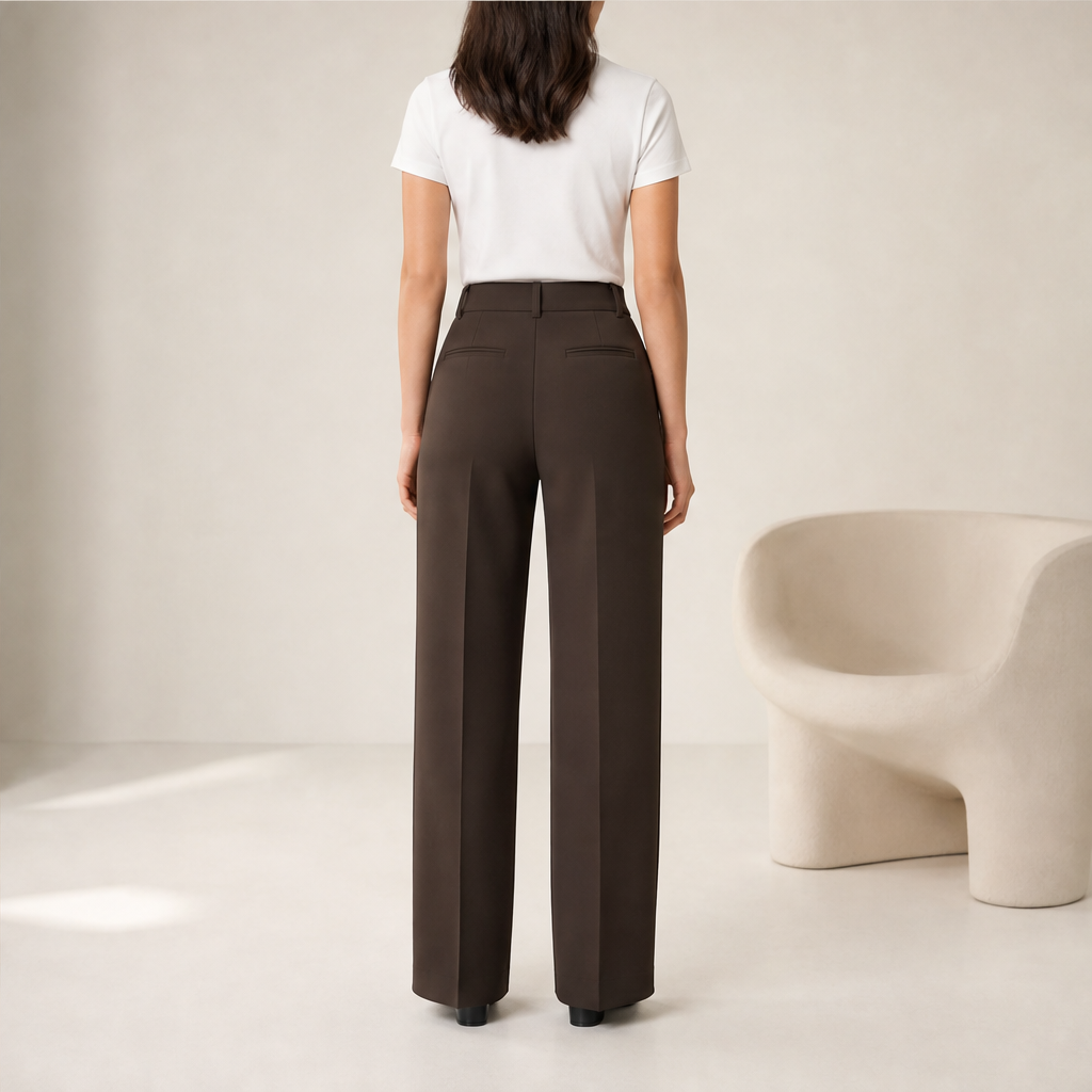 Varonne – Pantalone Relaxed in Crepe lifestyle