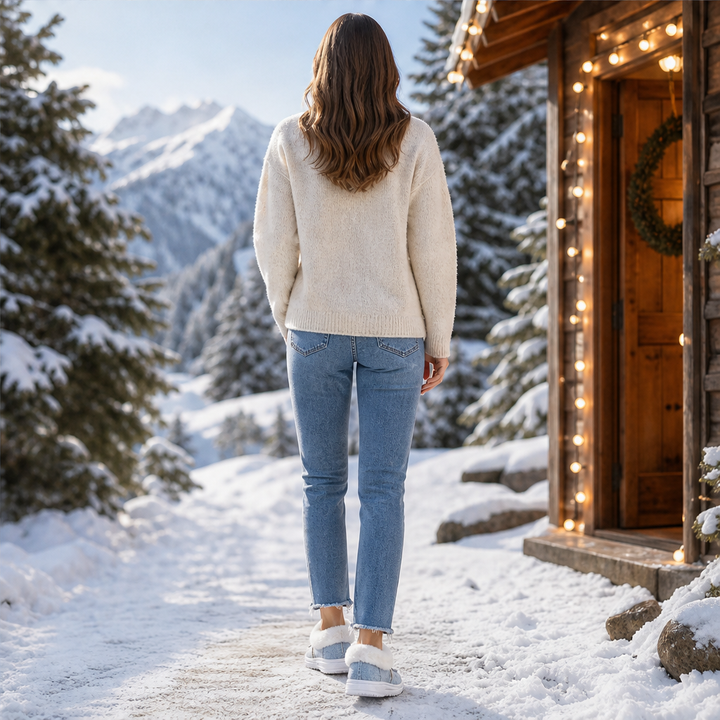 Nuvoleve – Slip-On Imbottite da Inverno lifestyle