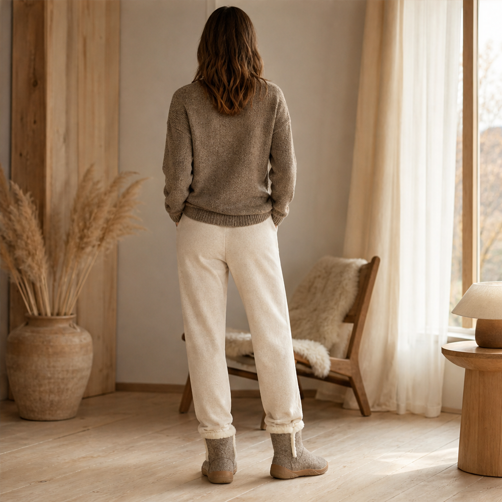 Varmelo – Stivaletto Invernale in Lana Bouclé lifestyle