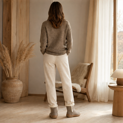 Varmelo – Stivaletto Invernale in Lana Bouclé lifestyle