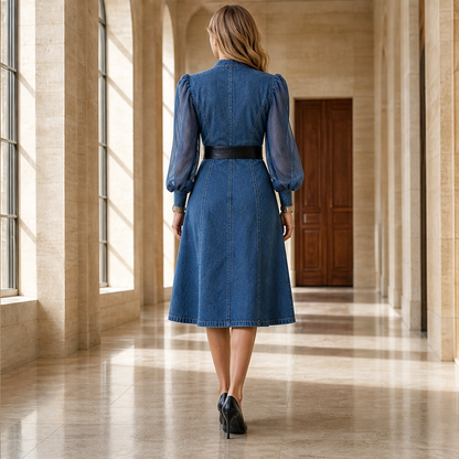 Velmira – Abito Jeans Svasato Effetto Snellente lifestyle