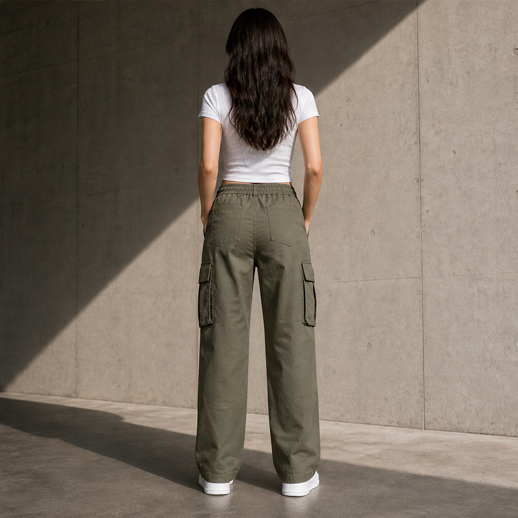 Varenzo – Pantaloni Cargo Comodi Multitasche lifestyle