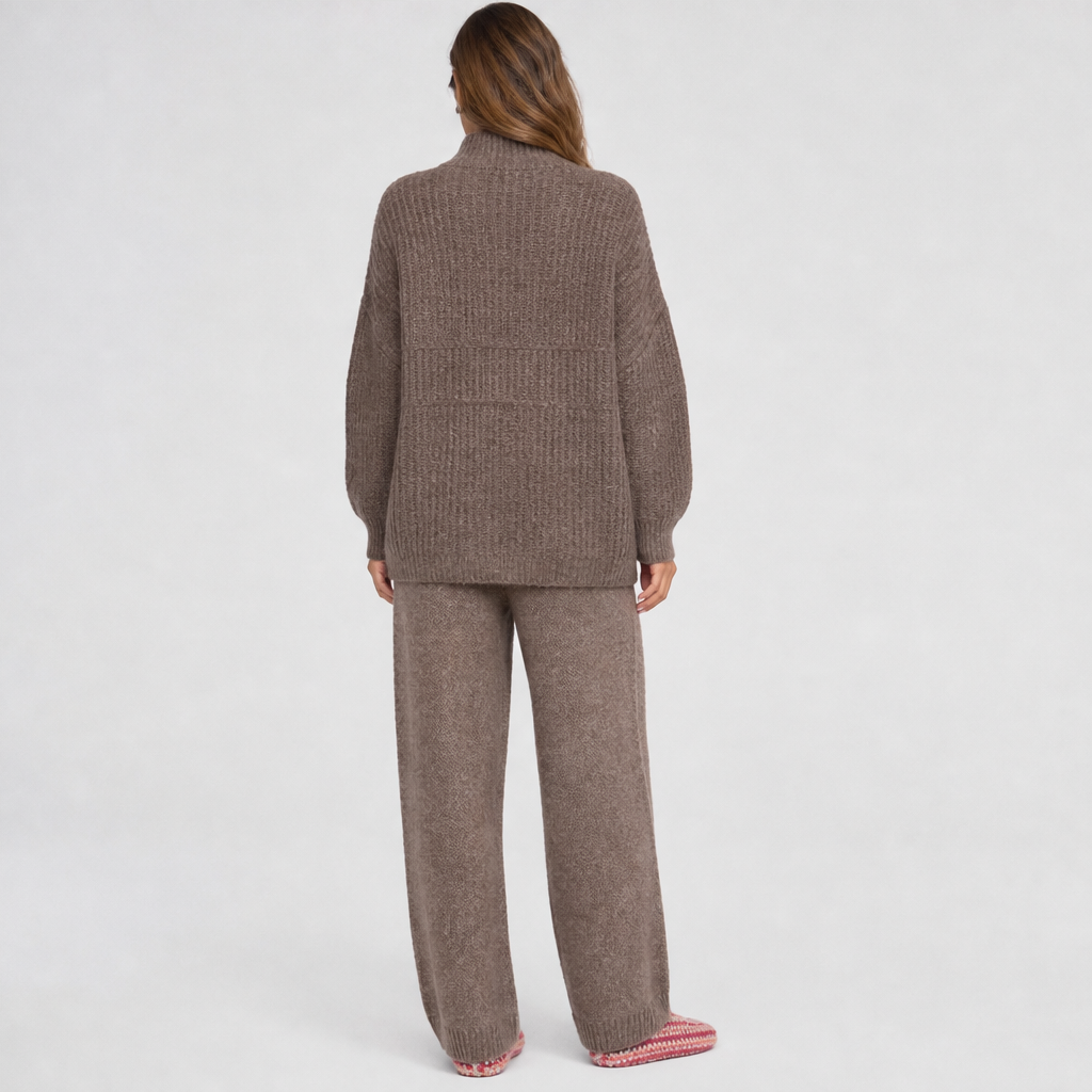 Morelio – Maglione e Pantaloni in Maglia, Completo lifestyle
