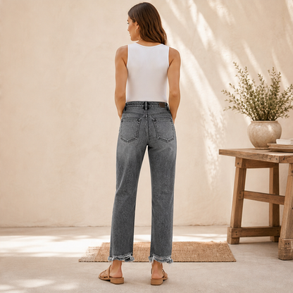 Vareluna – Jeans Strappati Effetto Vintage lifestyle