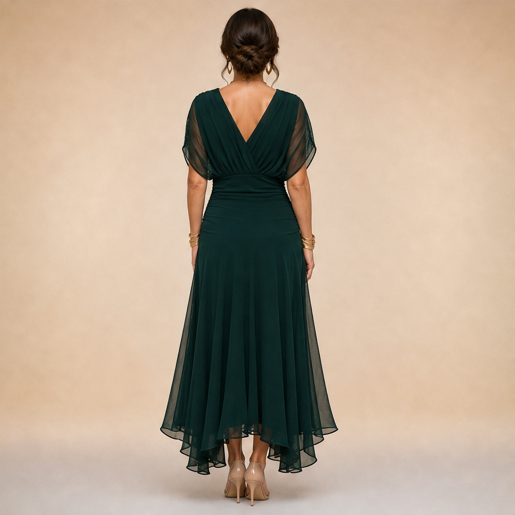 Verilume – Abito Lungo Drappeggiato da Sera lifestyle
