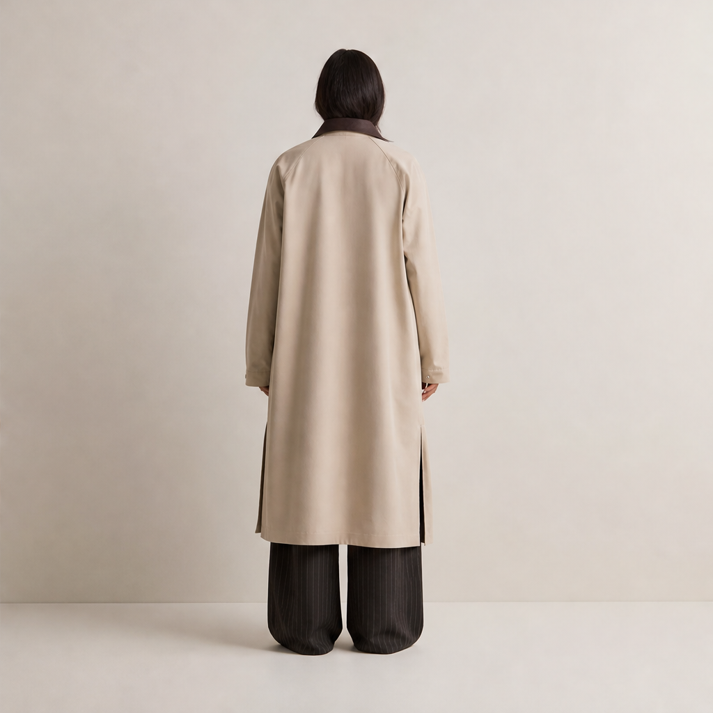 Varonne – Trench Reversibile Longline lifestyle