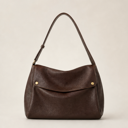 Varelle – Borsa a Spalla in Pelle Brown