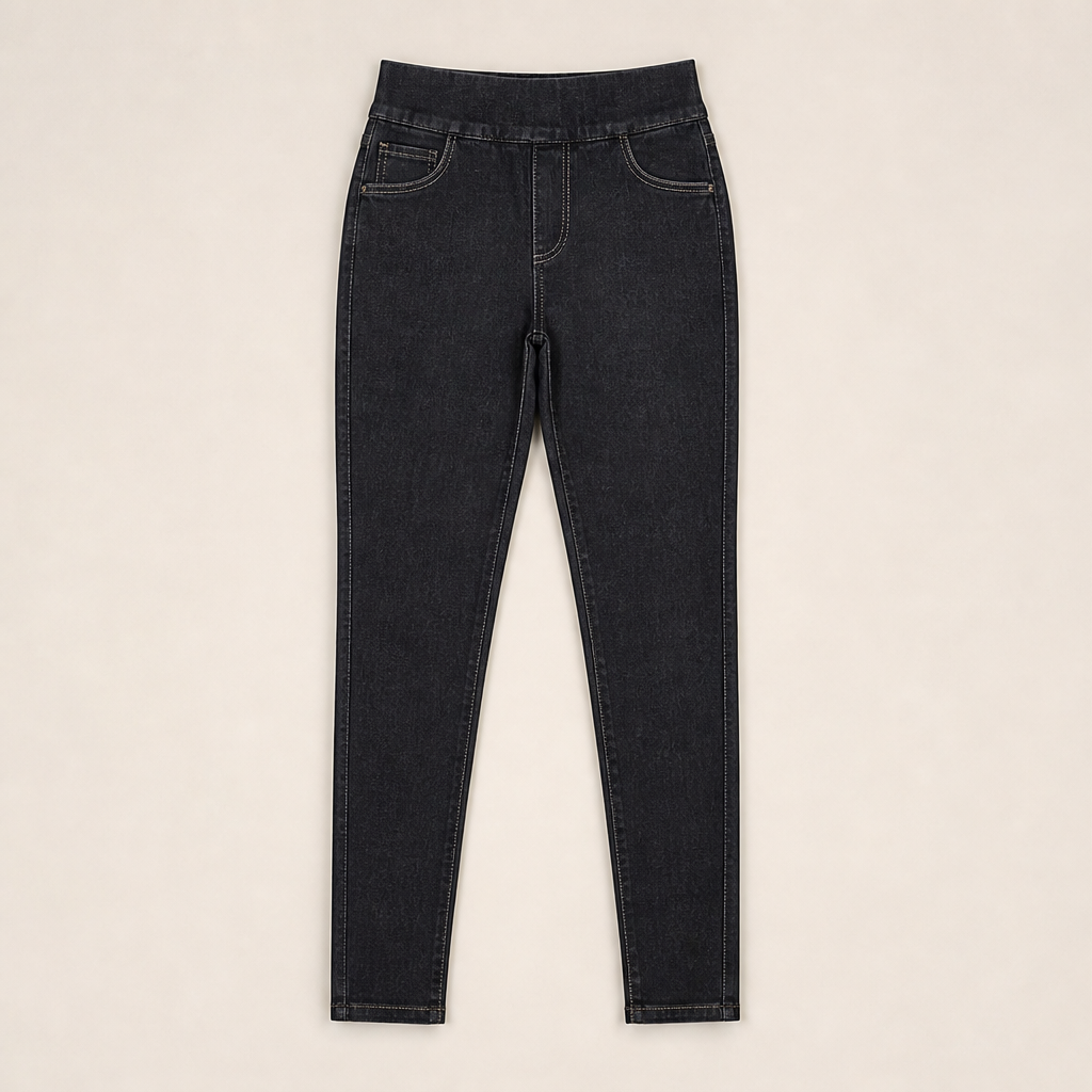 Velmora – Jeggings Skinny a Vita Alta Black
