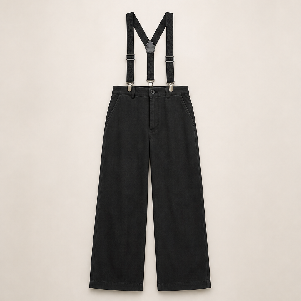 Vessante – Bretelle a X Regolabili con Clip Black