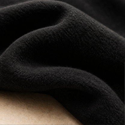 Velmora – Felpa Poncho con Bordo Leopardato detail