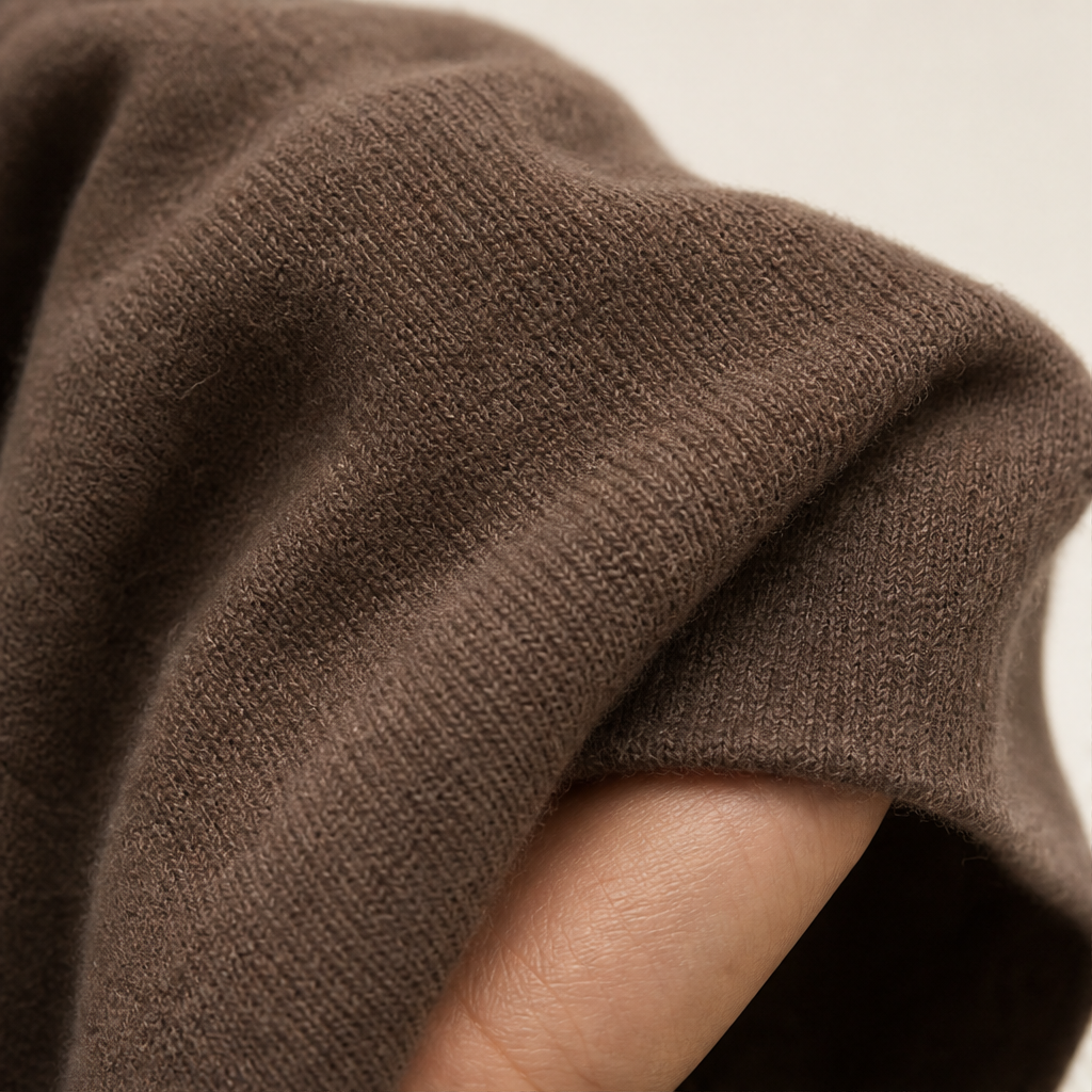 Voralia – Completo Cappa Collo Alto e Pantaloni Larghi detail