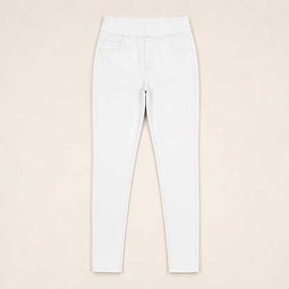 Velmora – Jeggings Skinny a Vita Alta White
