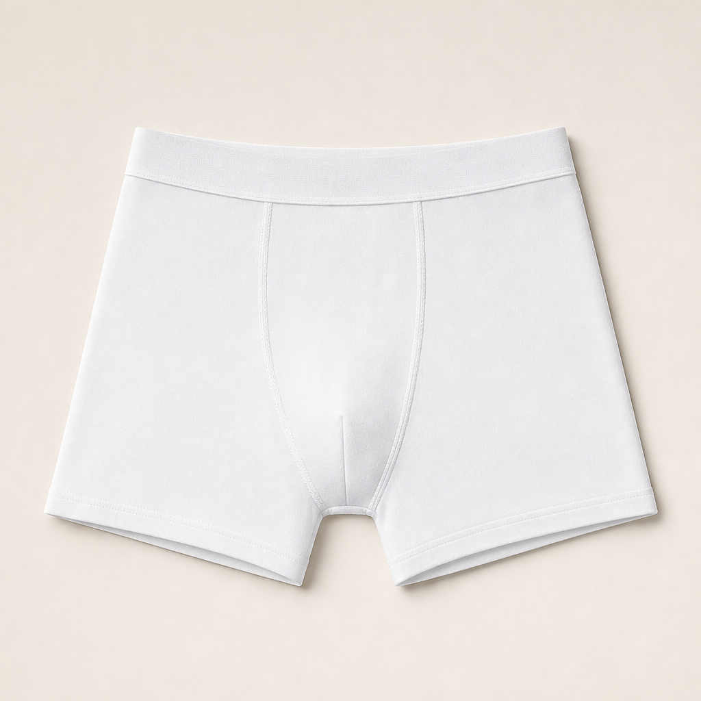 Morelia – Boxer in Cotone Elasticizzato White