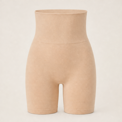 Velmora – Shorts Contenitivi Vita Alta Senza Cuciture Nude