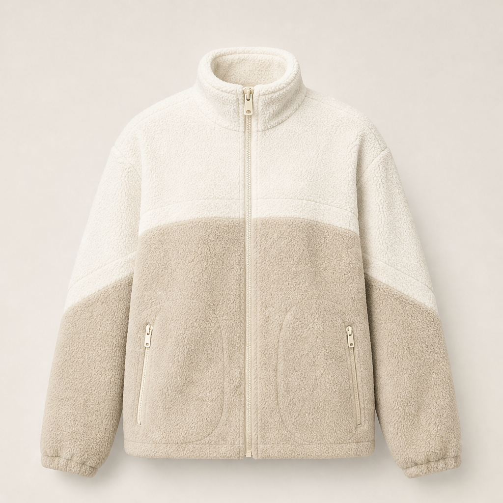 Vorlind – Pile Reversibile Bicolore Cream