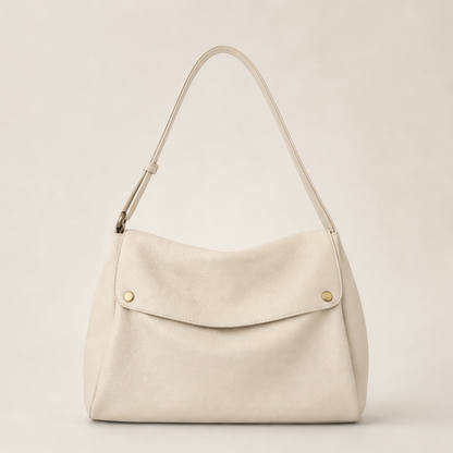 Varelle – Borsa a Spalla in Pelle Beige