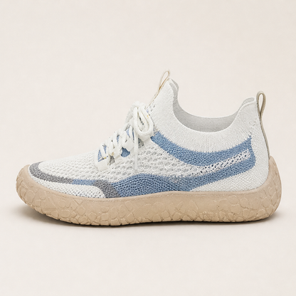 Venalia – Sneakers Traforate in Maglia Traspirante Blue
