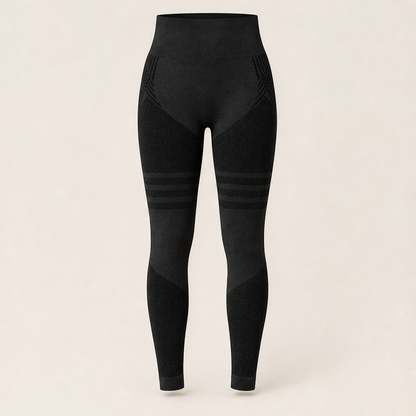Modellara – Leggings Modellanti 3D a Vita Alta Black