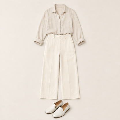 Varonne – Mocassini Stepper in Pelle White